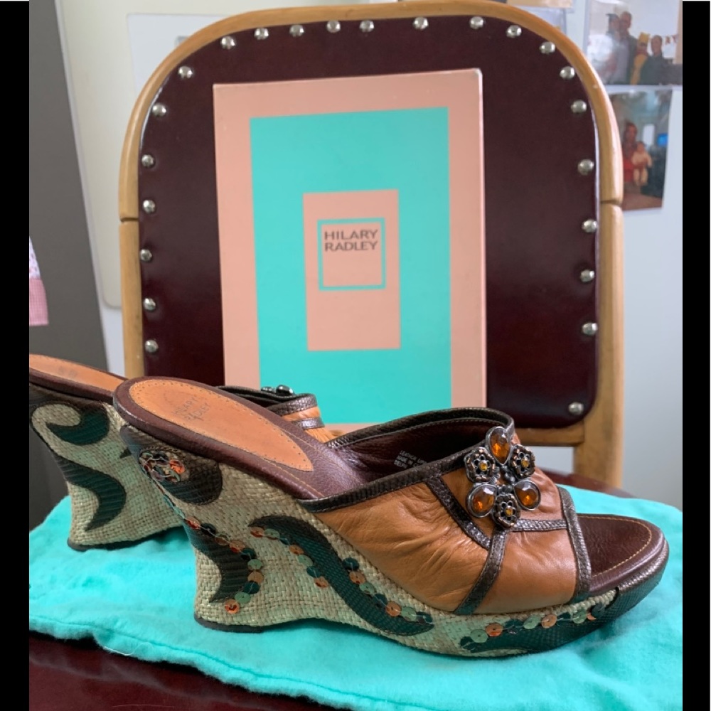 Hilary Radley Delphi Platform Sandals size 8.5